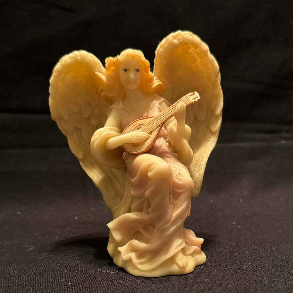 Vintage Roman, Inc Seraphim Classics “Lydia” Angel Figurine with Mandolin